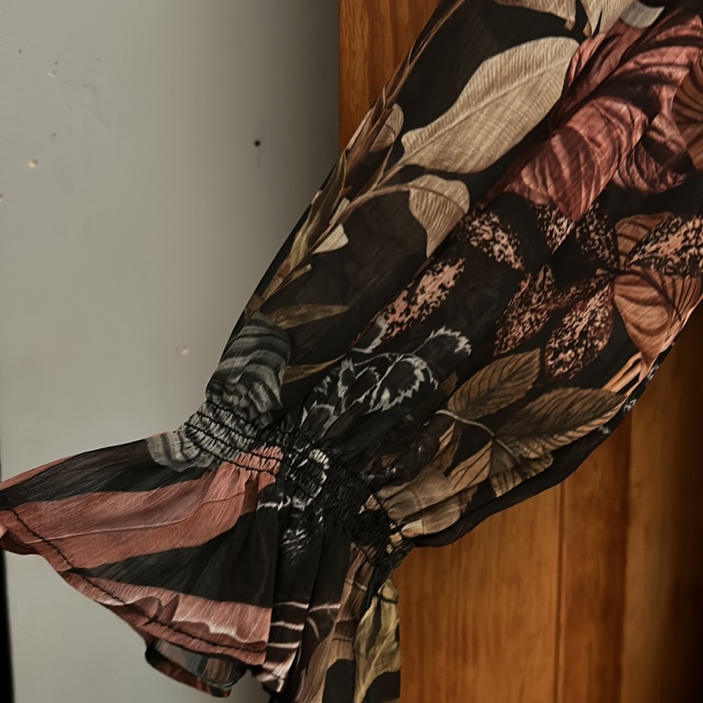 COPY - Vilagallo long dress silk with silk lining - Picture 3 of 7